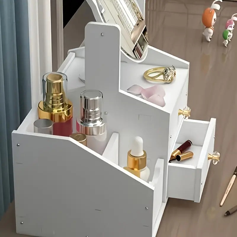 Vanity Table with Mirror & Storage